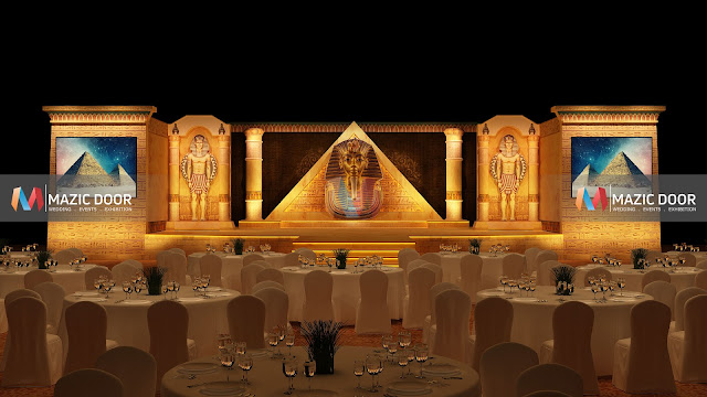 Egyptian Theme Stage Design 01