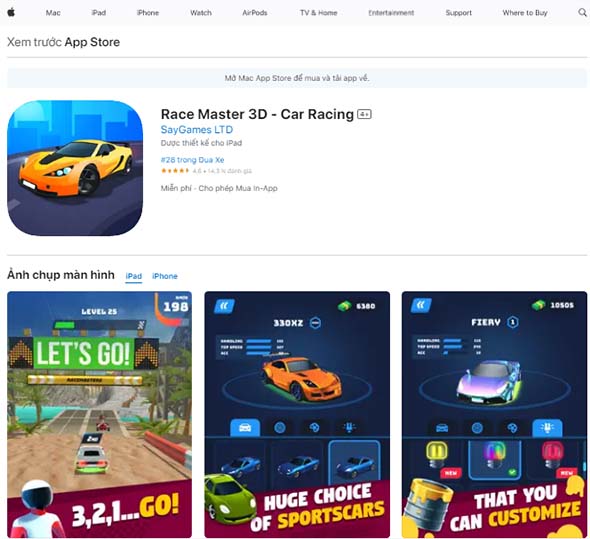 Race Master 3D - Car Racing - Bậc thầy đường đua trên di động b1