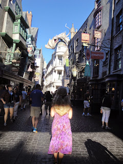 Rebecca Black in Diagon Alley