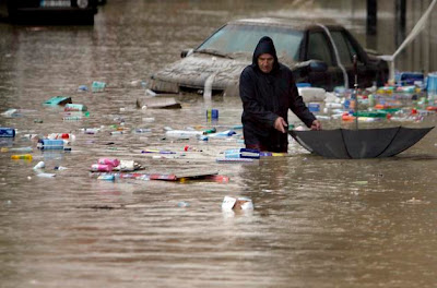 GRAVES INUNDACIONES POR TORRENCIALES LLUVIAS EN PORTUGAL, 01 de Marzo 2013