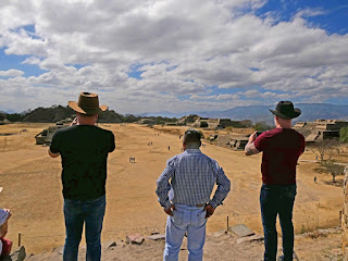 Monte Albán - view of Gran Plaza