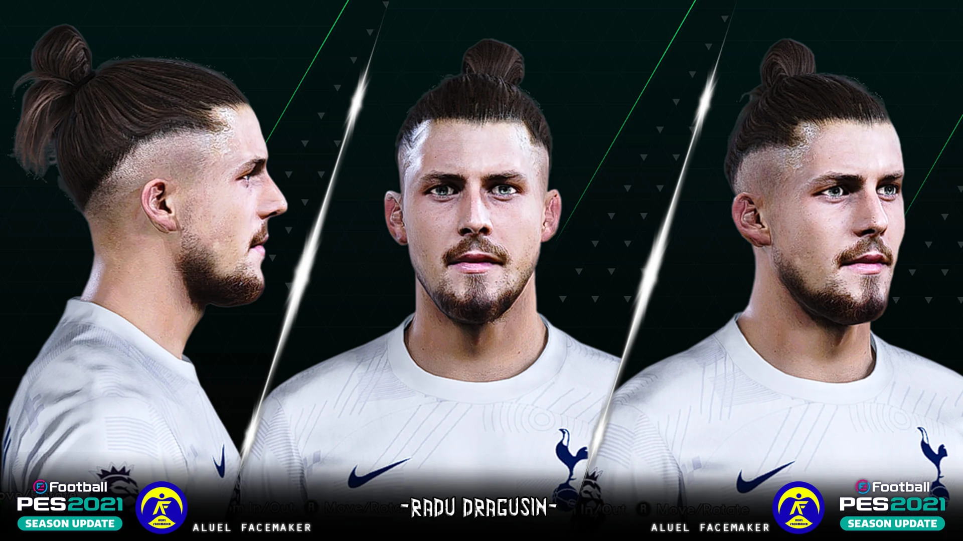 PES 2021 Radu Drăgușin Face 2024 Update