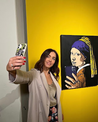 Caterina Balivo quadro selfie