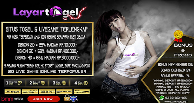 Layartogel Agen Togel Online Terpercaya Pasaran Resmi