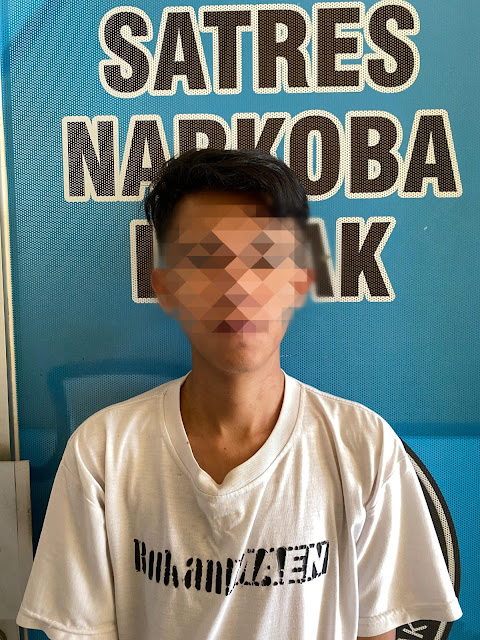 Nekat Edarkan Obat Terlarang, Tersangka DN di Tangkap Sat Narkoba Polres Lebak