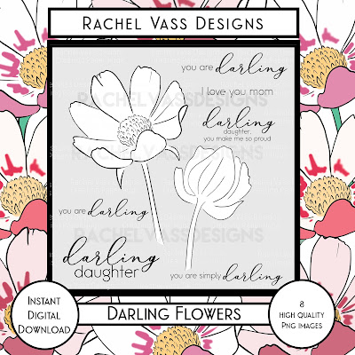 Rachel Vass Designs - Darling Flowers