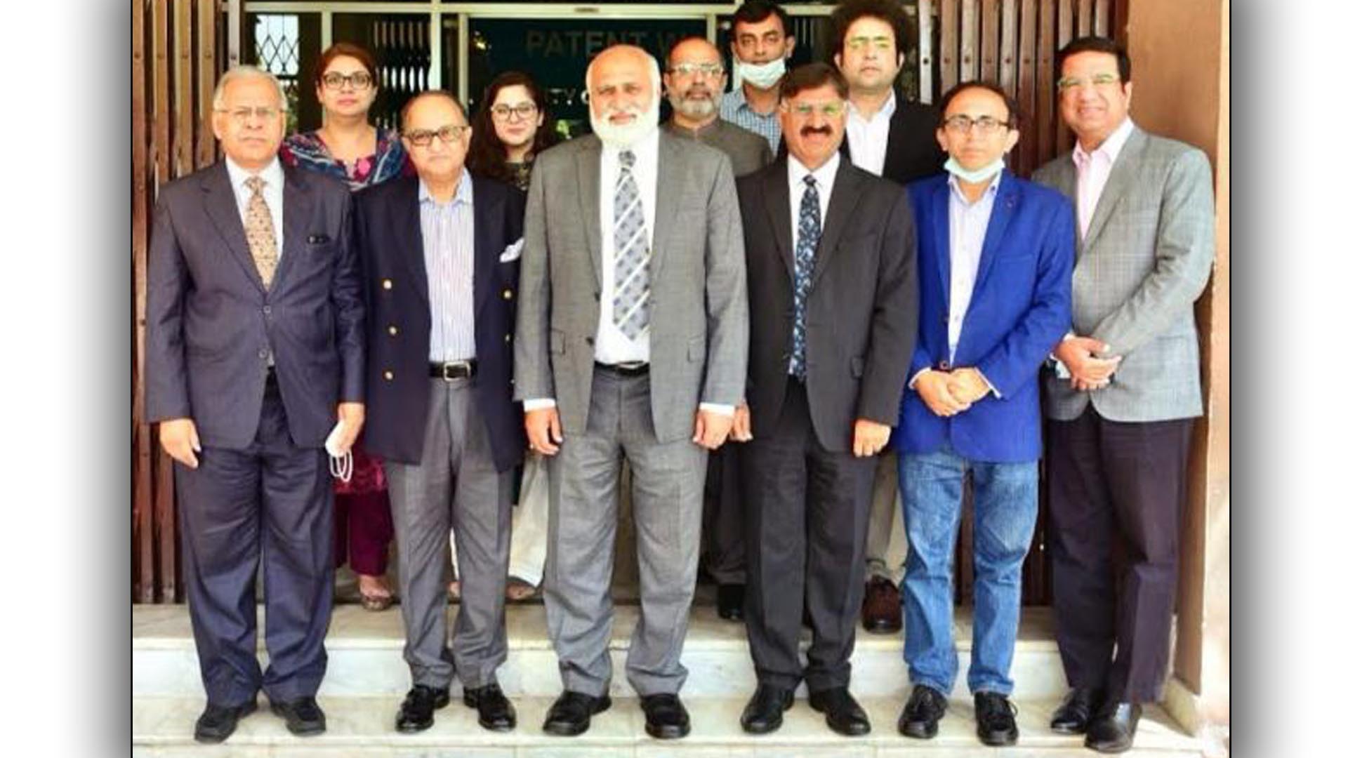 General Secretary APNS Sarmad Ali visits University of Punjab, Lahore