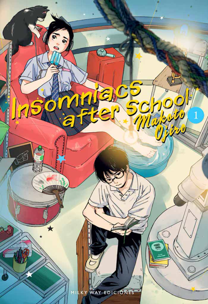 Insomniacs After School (Kimi wa Houkago Insomnia) manga - Makoto Ojiro - Milky Way Ediciones