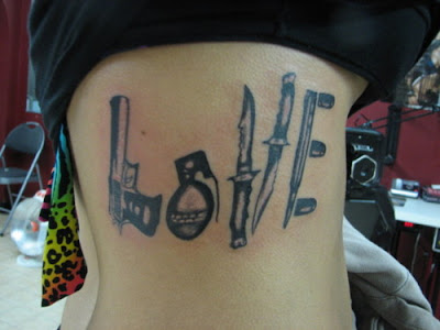 letter tattoo. Variation Letter Tattoo