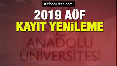 aöf kayıt, aöf kayıt yenileme, aöf ikinci dönem kayıtları ne zaman, aöf ilahiyat kayıt yenileme, aöf işletme kayıt yenileme tarihleri ne zaman, aöf bahar kayıt yenileme, aöf bahar dönemi kayıt yenileme  ne zaman yapılacak, aöf kayıt yenileme kaç gün, 2019 aöf bahar dönemi kayıt yenileme tarihleri.