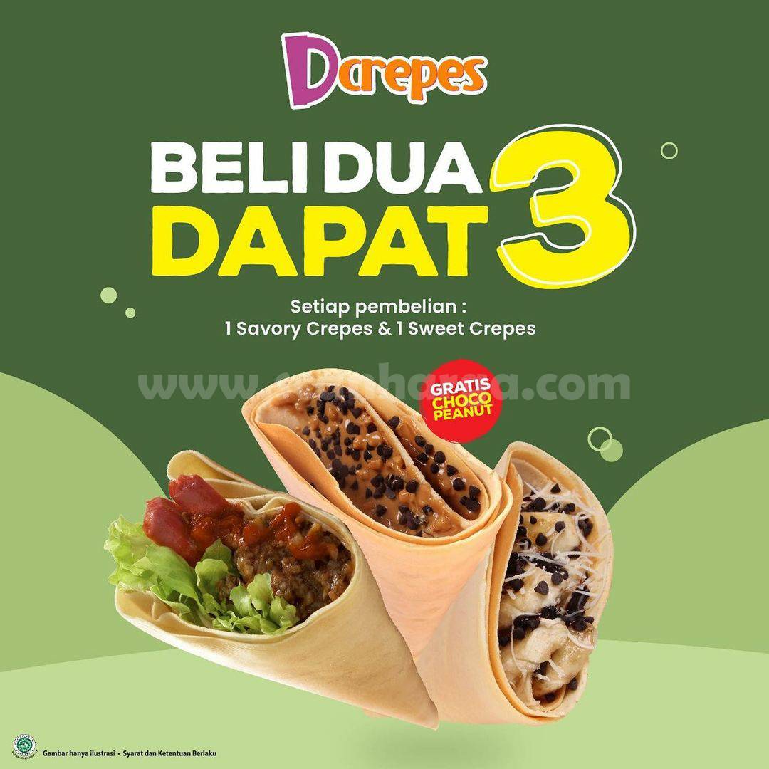 Promo DCREPES Terbaru Beli 2 Dapat 3