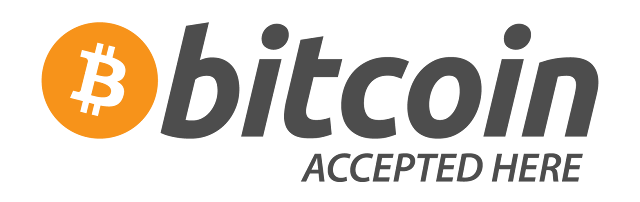 logo btc accepted here