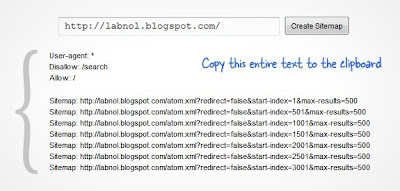 Cara Membuat dan Memasang Google Sitemap untuk Blog Blogger Anda