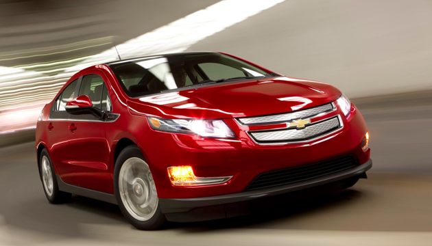 chevrolet chevy volt electric car
