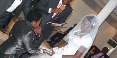 White Wedding Photos Of Chinedu Ikedieze (Aki)  And His Lovely Wife