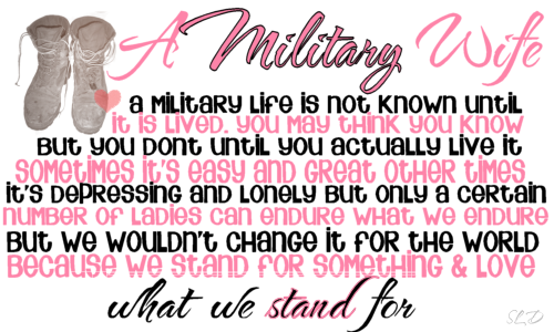 Thoughts As An Army  Wife Army  Wife Quotes 