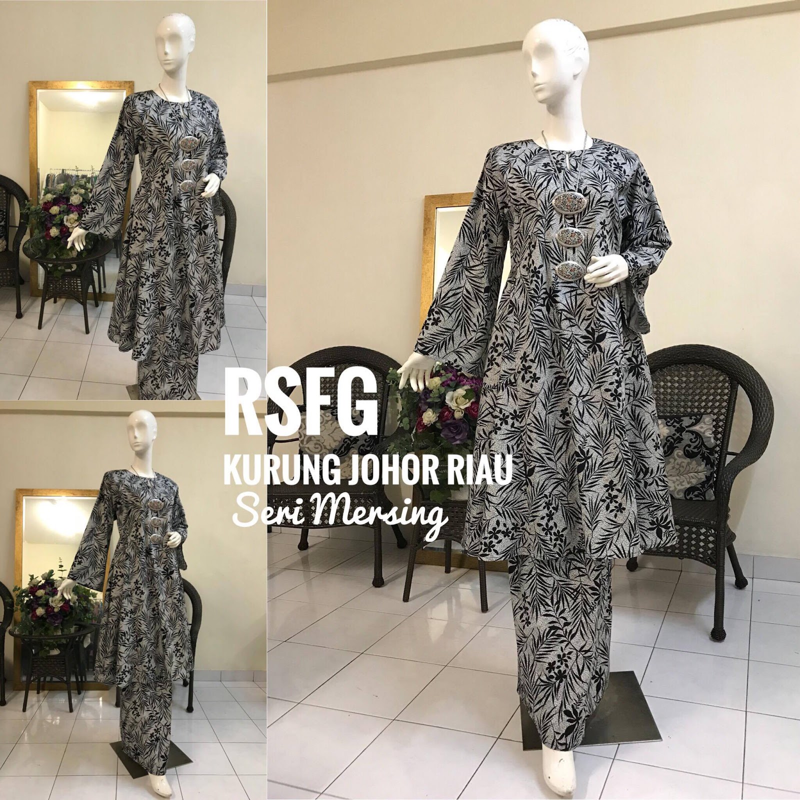 Pemborong Pakaian Baju  Kurung  Johor  Riau  Tradisional  Klasik