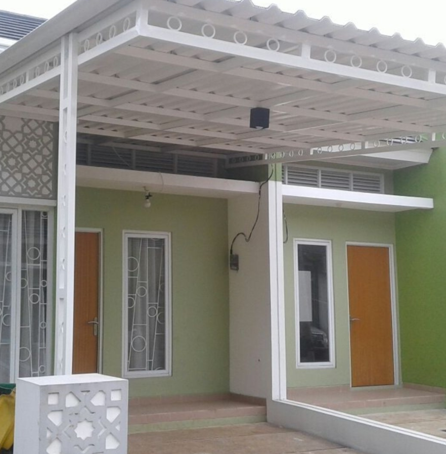 68 Model Kanopi Baja Ringan untuk Teras Depan Rumah 