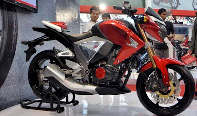 Modifikasi Honda New Megapro Merah