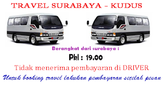 TRAVEL SURABAYA KE KUDUS