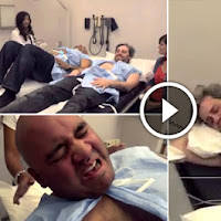 These Men Want To Feel The Pain Of Childbirth, And Are Subjected To A Simulator Of Deliveries!