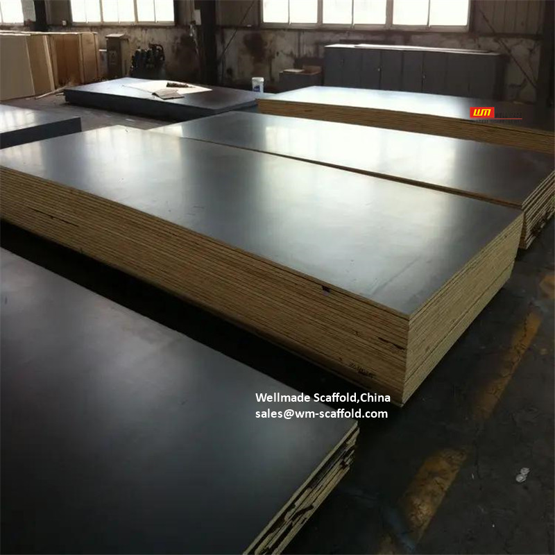 Film Faced Plywood for Concrete Formwork Shuttering - Wellmade China