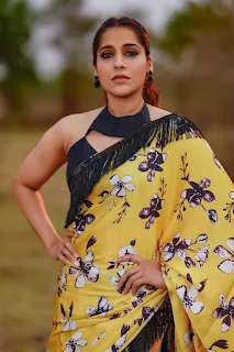 Anchor Rashmi Gautam Latest Photoshoot Stills in Saree