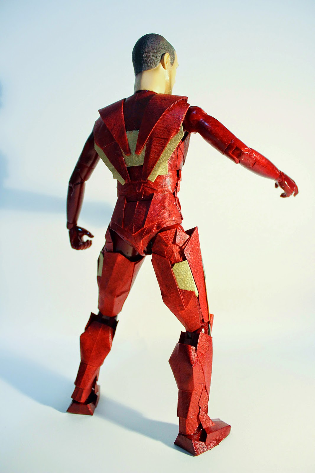 Kade Chan Origami Blog 香港摺紙工作室 (日誌): WIP Origami Iron Man