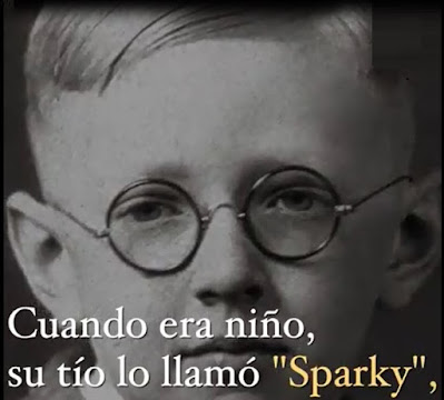 Cuando era niño su tío lo llamó "Sparky"