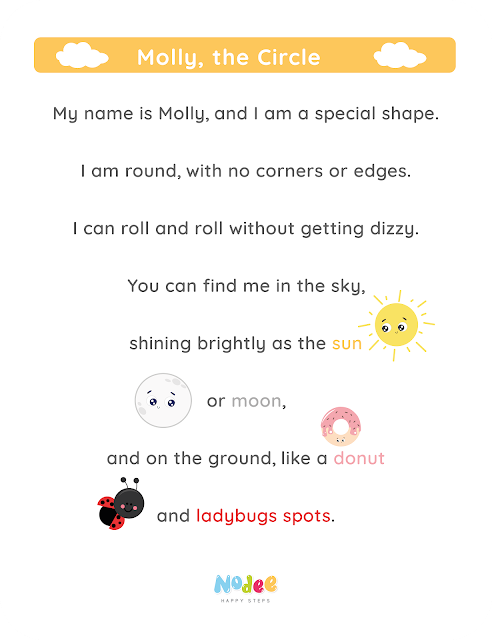 Molly, The Circle - The Circle Shape Story for Kids