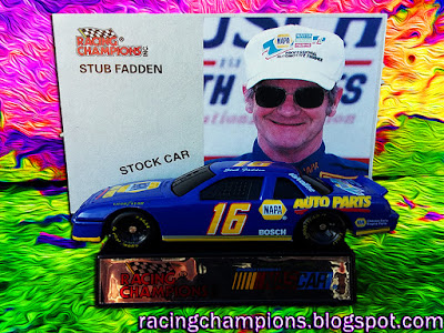 Stub Fadden #16 NAPA Buick Racing Champions 1/64 NASCAR diecast blog age