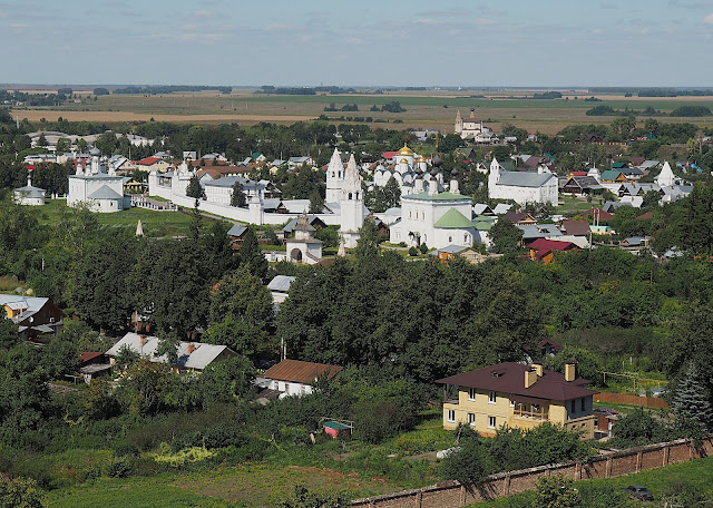 Суздаль, Ризоположенский монастырь - вид с колокольни