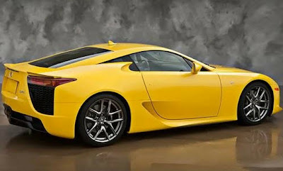 2012 Lexus LFA Coupe Exterior - Side View