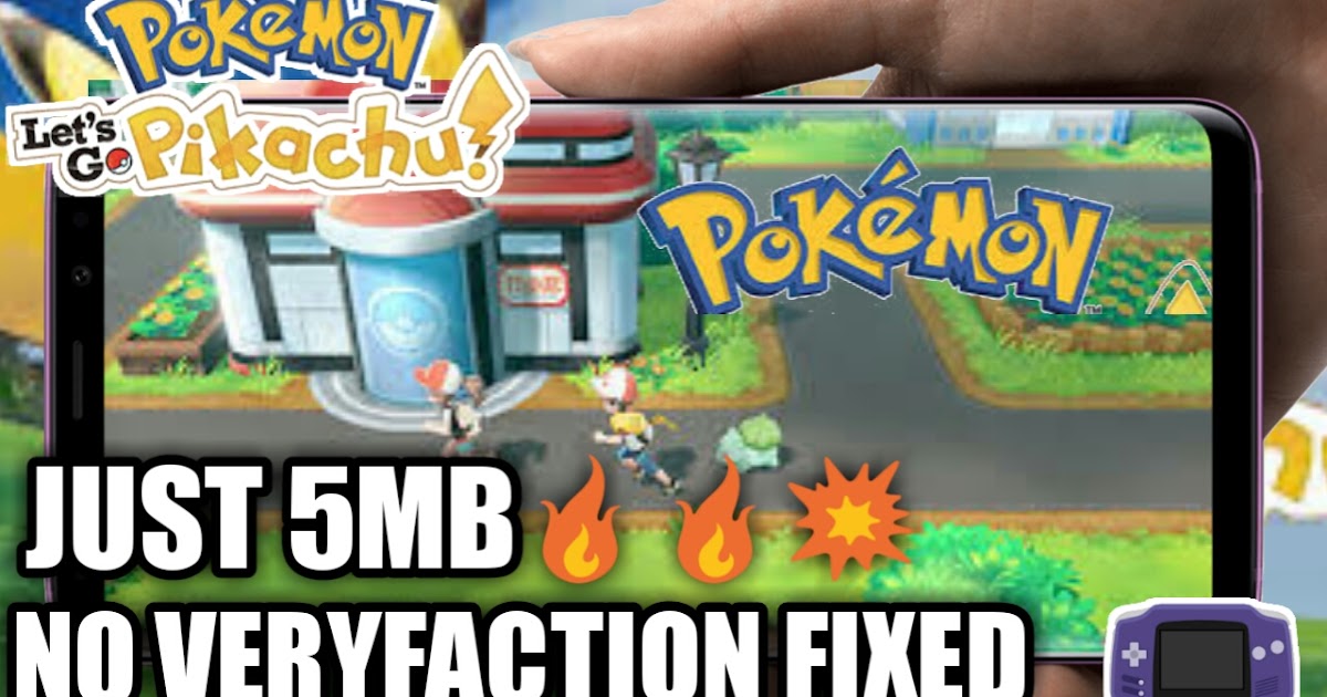 How To Download Pokemon Let S Go Pikachu Without Verification English Version Gba Hack Rom Gaming Tgb