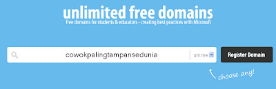 domain gratis uni.me