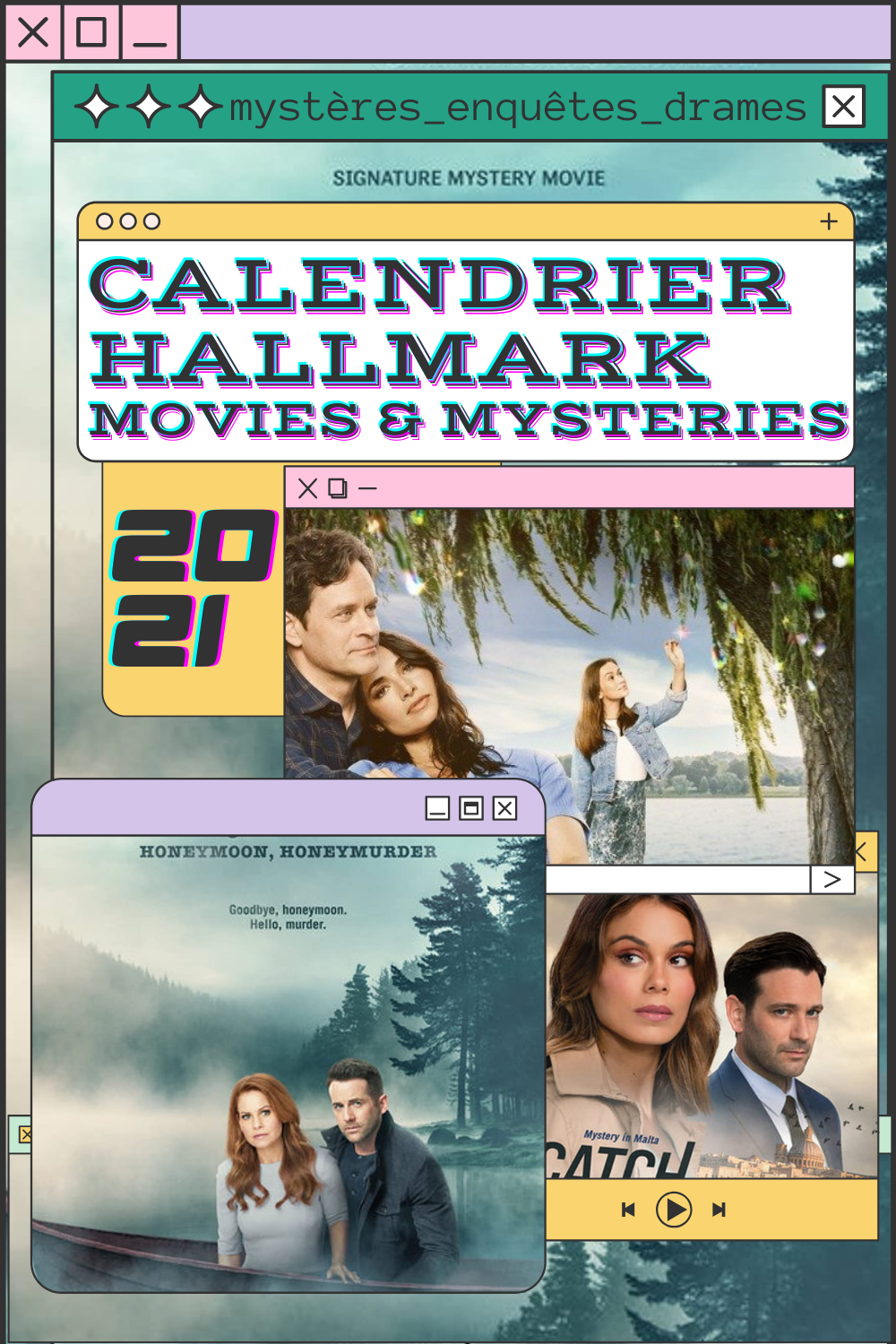 Epingle Téléfilms Hallmark Movies & Mysteries 2021 | Article Popcorn et Canapé