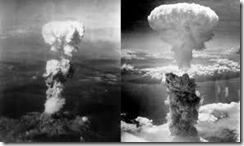 Atomic Bombs Over Hiroshima and Nagasaki
