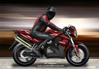 design motor YAMAHA VIXION concept