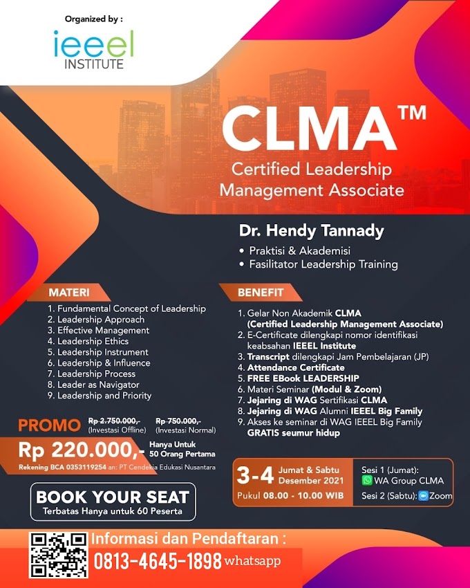 Certified Leadership Management Associate (CLMA)