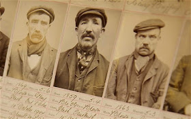 Ficha policial de varios miembros de los Peaky Blinders