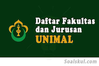 daftar fakultas jurusan unimal