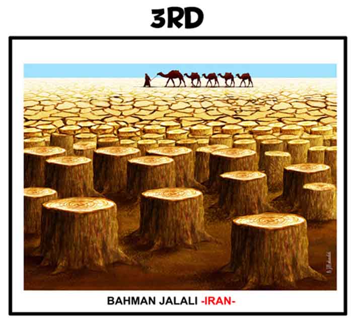 3rd prize: Bahman Jalali – Iran