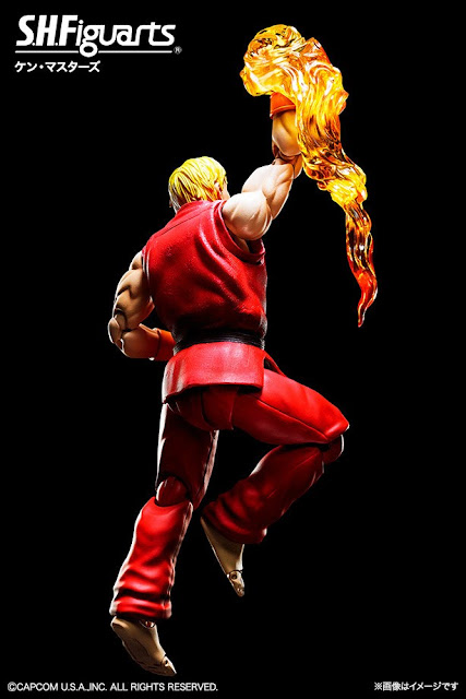 S.H.Figuarts Ken Masters de "Street Fighter" - Tamashii Nations