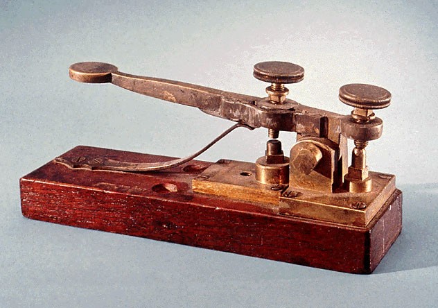 Morse's first electromagnetic telegraph became a truly important invention in the history of civilization.