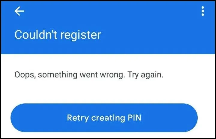 How To Fix Google Pay Couldn't Register Error Problem Solved