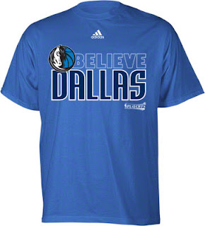 Dallas Mavericks, Believe Playoffs T-Shirt