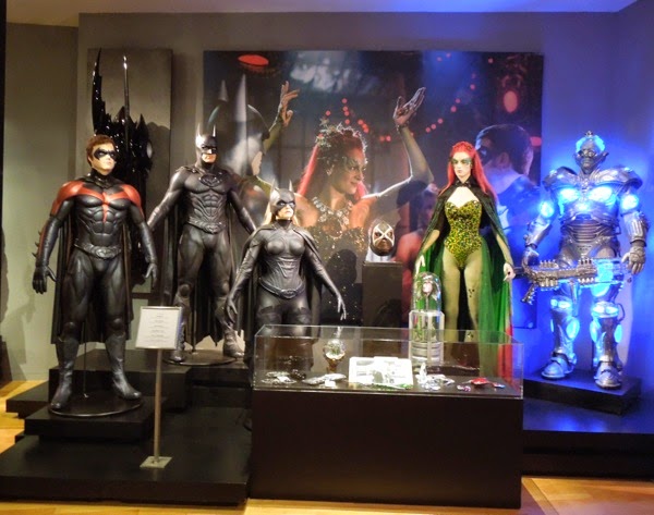 Original 1997 Batman and Robin movie costumes