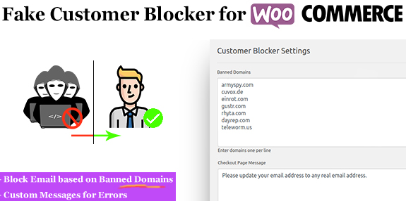 Fake Customer Blocker for WooCommerce
