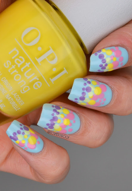 Easter Pastel Dotticure Nail Art