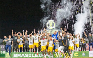Amazonas vence de virada o Brusque de Santa Catarina e conquista a Série C do Campeonato Brasileiro de 2023